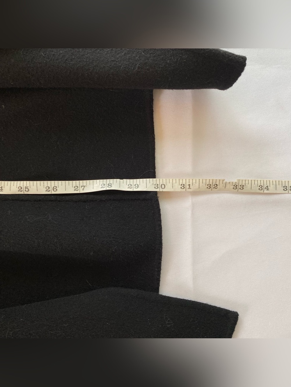 Theory Black Clairene in Double-Face Wool/ Cashmere Coat Large Quiet Luxury - Picture 16 of 16